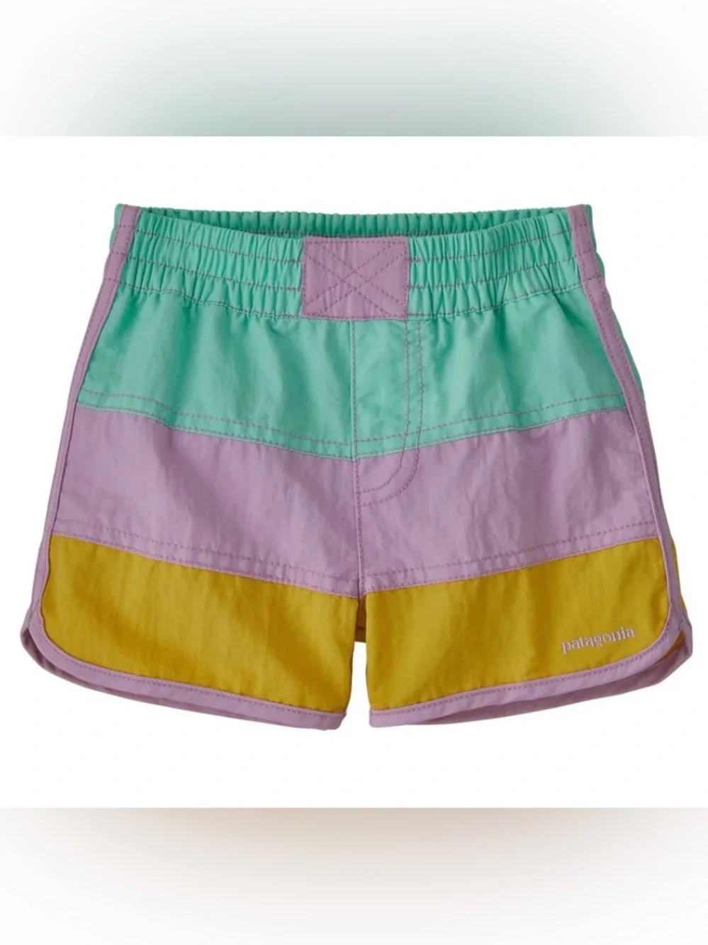 Patagonia Baby Boardshorts Colorblock 6-12 Mos